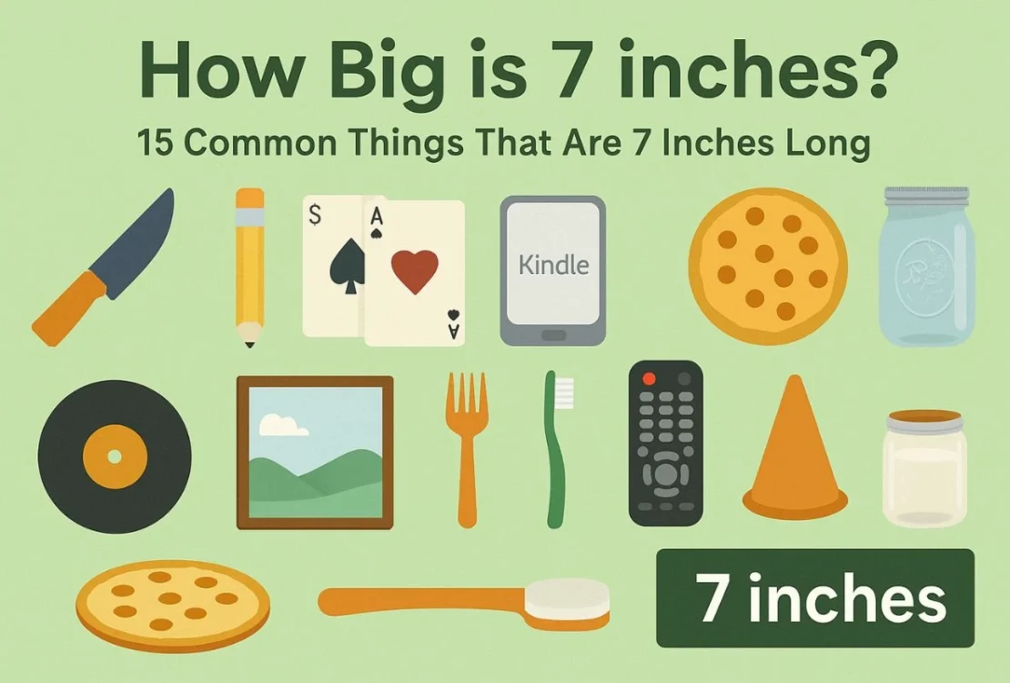15 Common Things That Are 7 Inches Long