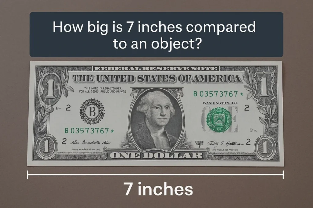 15 Common Things That Are 7 Inches Long - The Length of a Dollar Bill (Plus a Bit More)