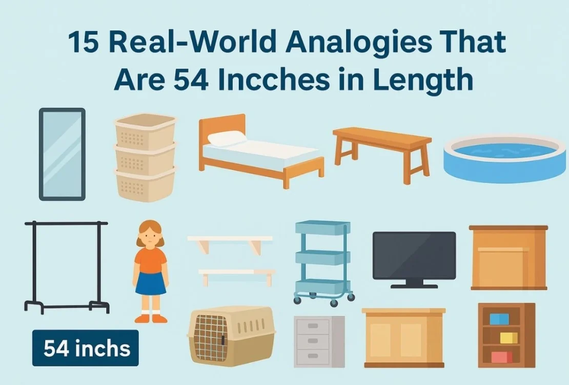 15 Real-World Analogies That are 54 Inches in Feet