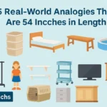 15 Real-World Analogies That are 54 Inches in Feet
