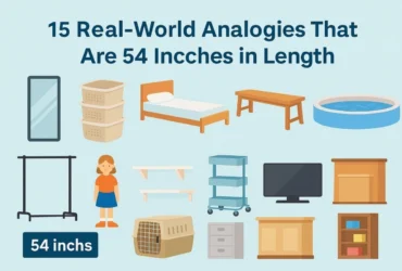 15 Real-World Analogies That are 54 Inches in Feet