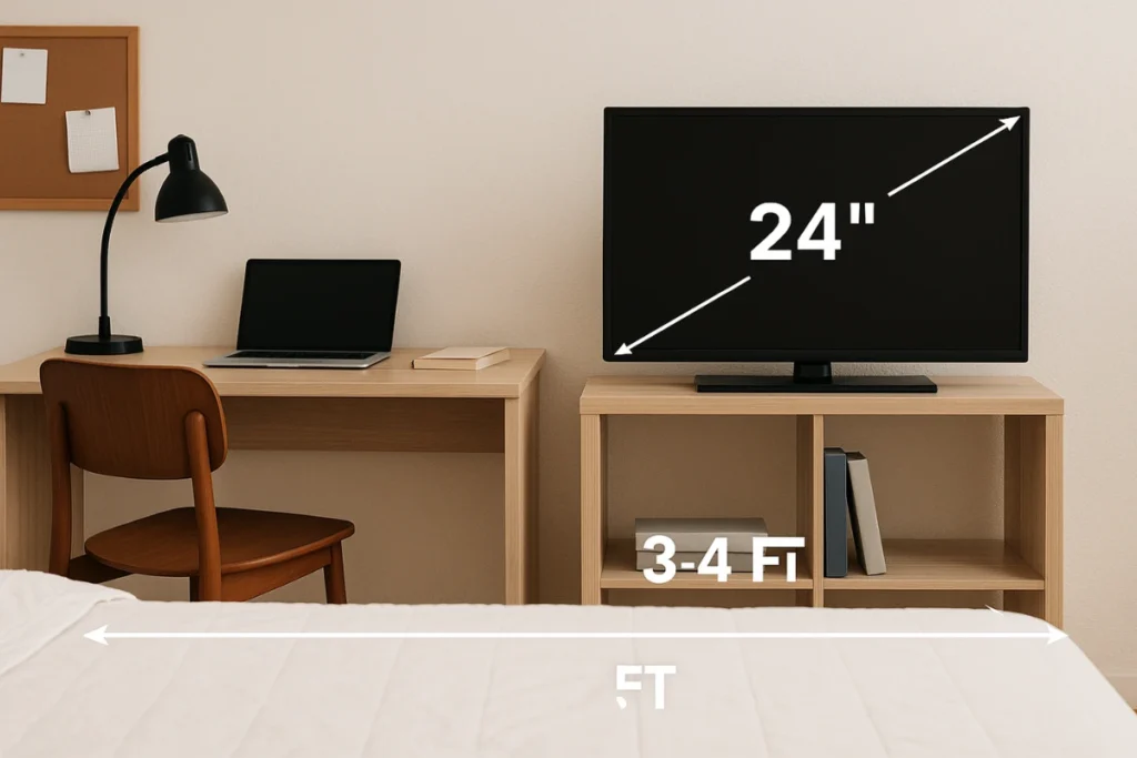 Good Tv Size For Dorm Room - Is a 24-Inch TV Enough for a Dorm Room by scaleanaolgy
