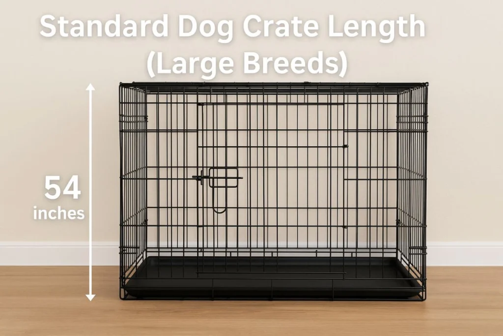 How Tall Is 54 Inches in Feet 15 Real-World Analogies That are 54 Inches in Feet Standard Dog Crate Length (Large Breeds)