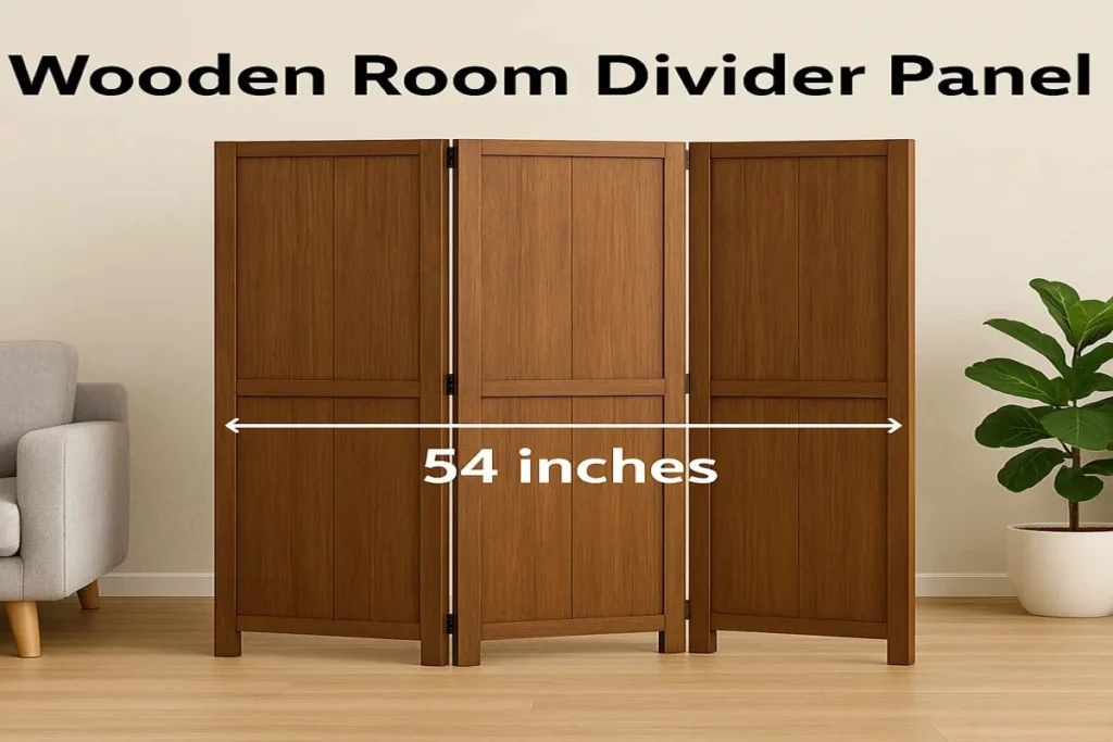 How Tall Is 54 Inches in Feet 15 Real-World Analogies That are 54 Inches in Feet Wooden Room Divider Panel