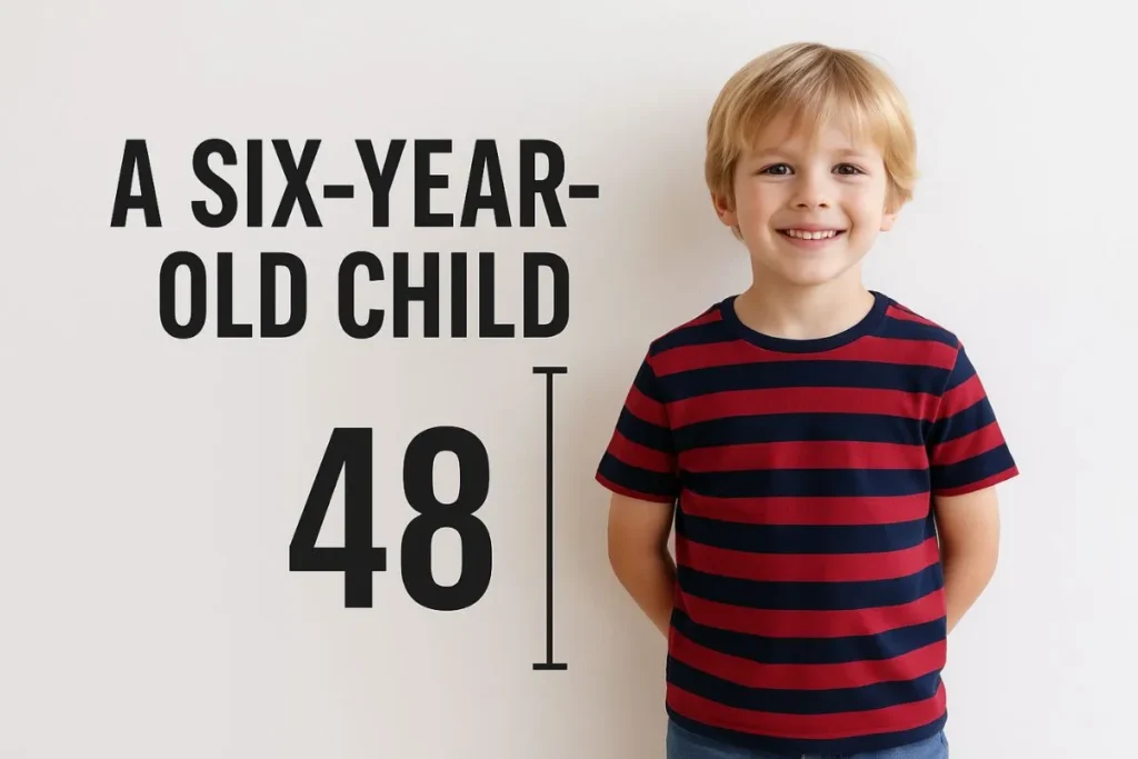 How Tall is 48 Inches in Feet 15 Real-World Analogies that are 48 inches in feet A Six-Year-Old Child