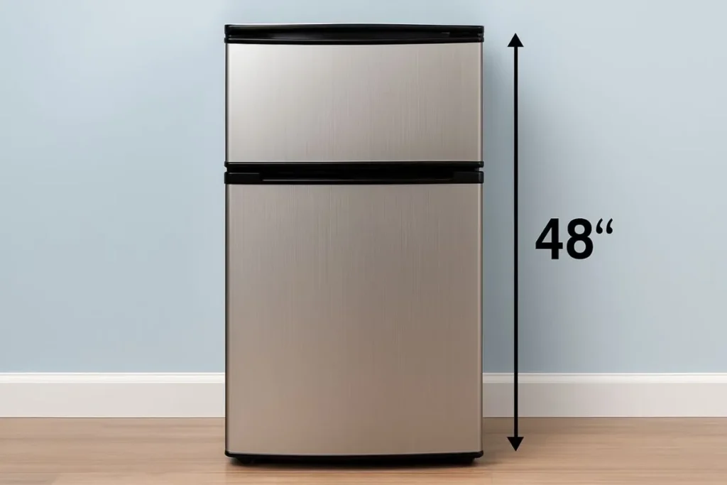How Tall is 48 Inches in Feet 15 Real-World Analogies that are 48 inches in feet Compact Refrigerator