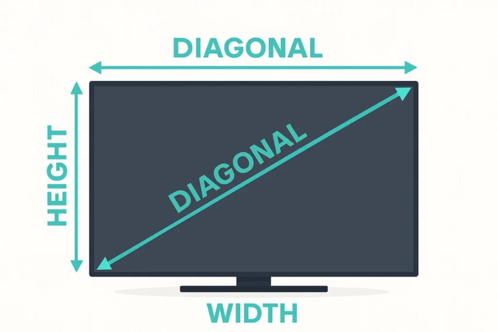 how do you measure a tv - How to Calculate TV Dimensions Accurately