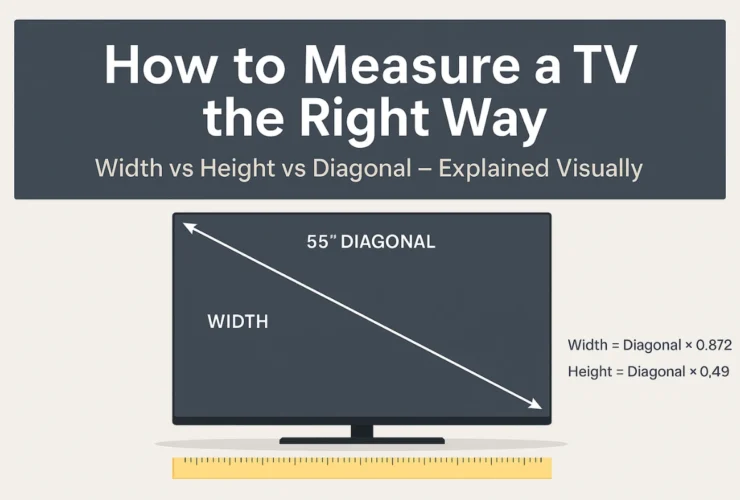How to Measure a TV the Right Way