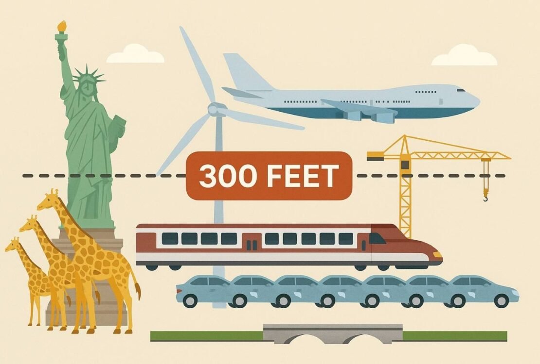 300 Feet Long or BIG objects demonstration